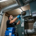 Negative Pressure Air Duct Cleaning