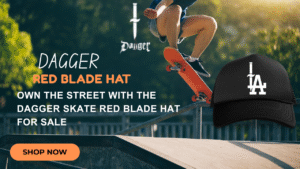 Dagger Skate Red Blade Hat For Sale