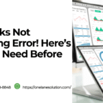 QuickBooks Not Responding Error!