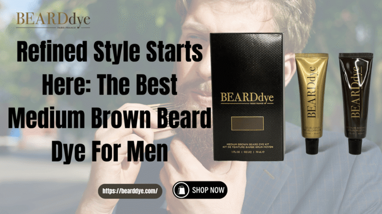 Medium Brown Beard Dye For Men