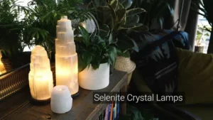 Selenite Crystal Lamps 1