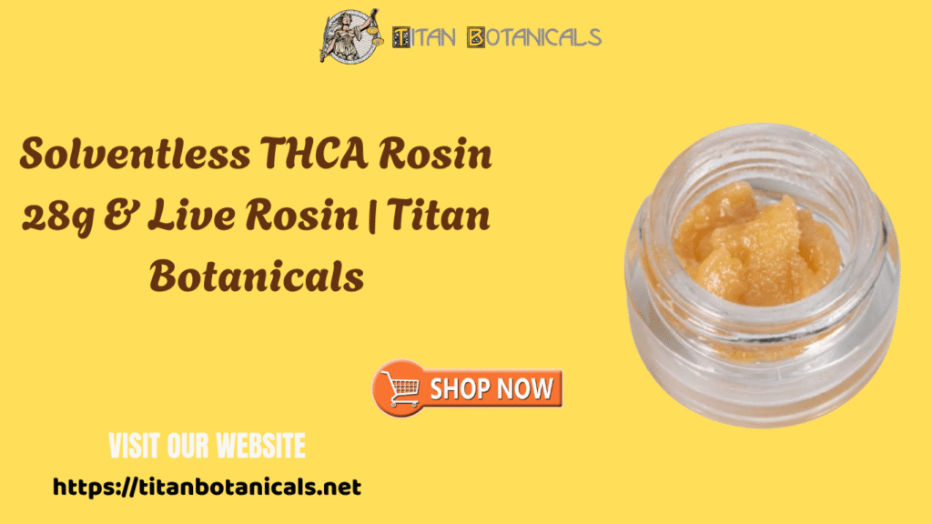 Solventless THCA