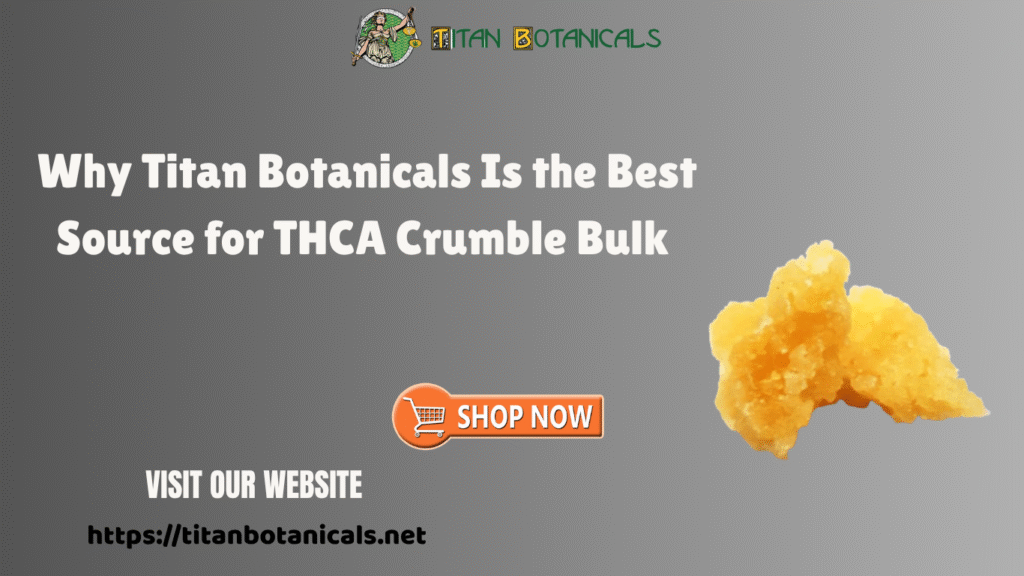 THCA crumble bulk