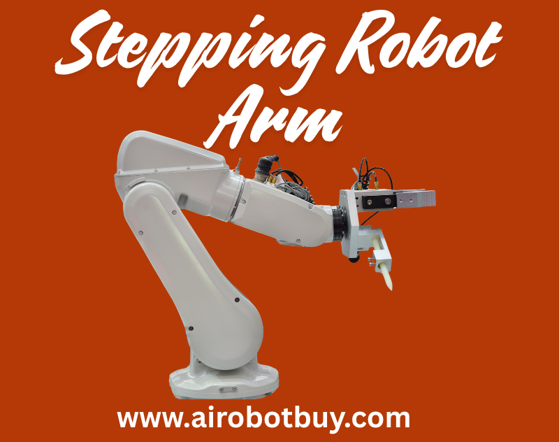 stepping robot arm
