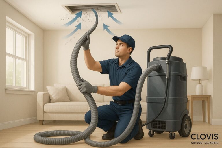 Negative Pressure Air Duct Cleaning