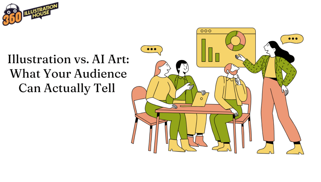Illustration vs. AI Art What Your Audience Can Actually Tell