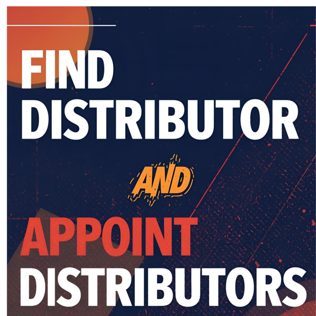 Find Distributor and Appoint Distributors