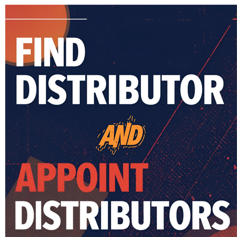 Find Distributor and Appoint Distributors