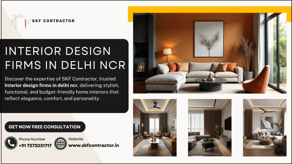 interior design firms in delhi ncr