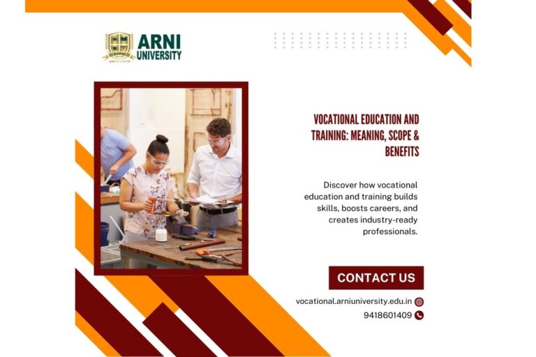 vocational education and training
