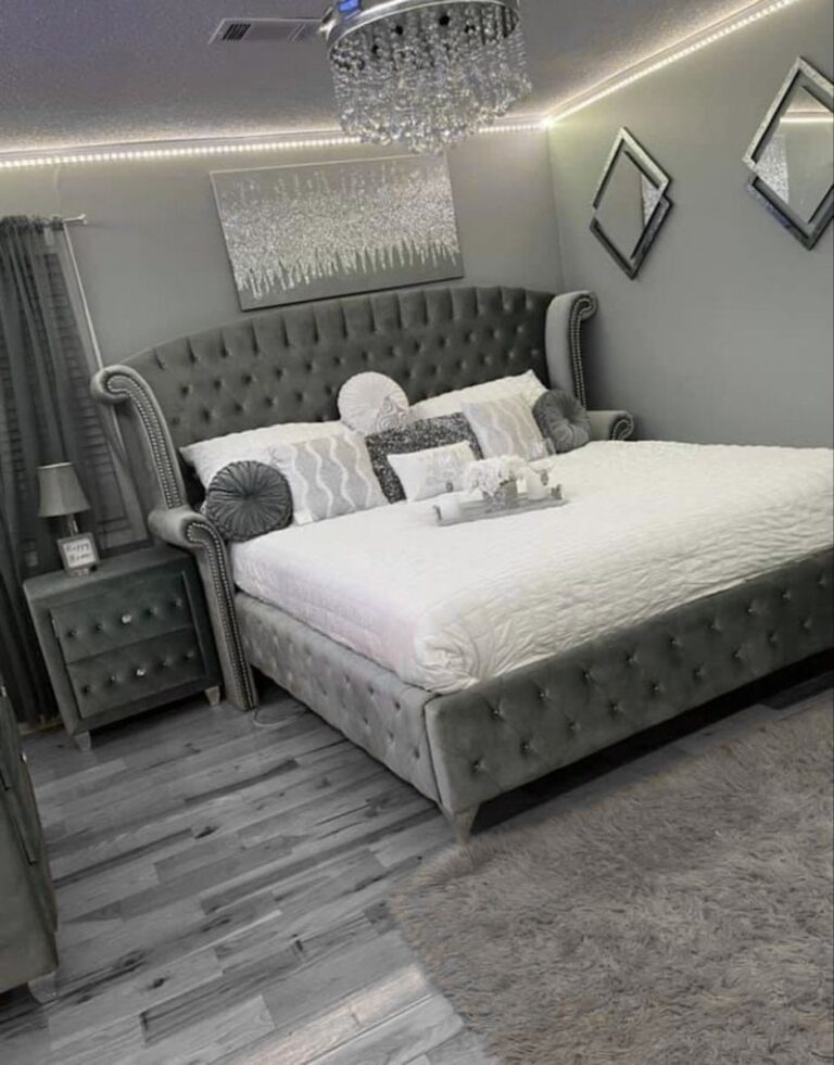 Bubbly bed frame