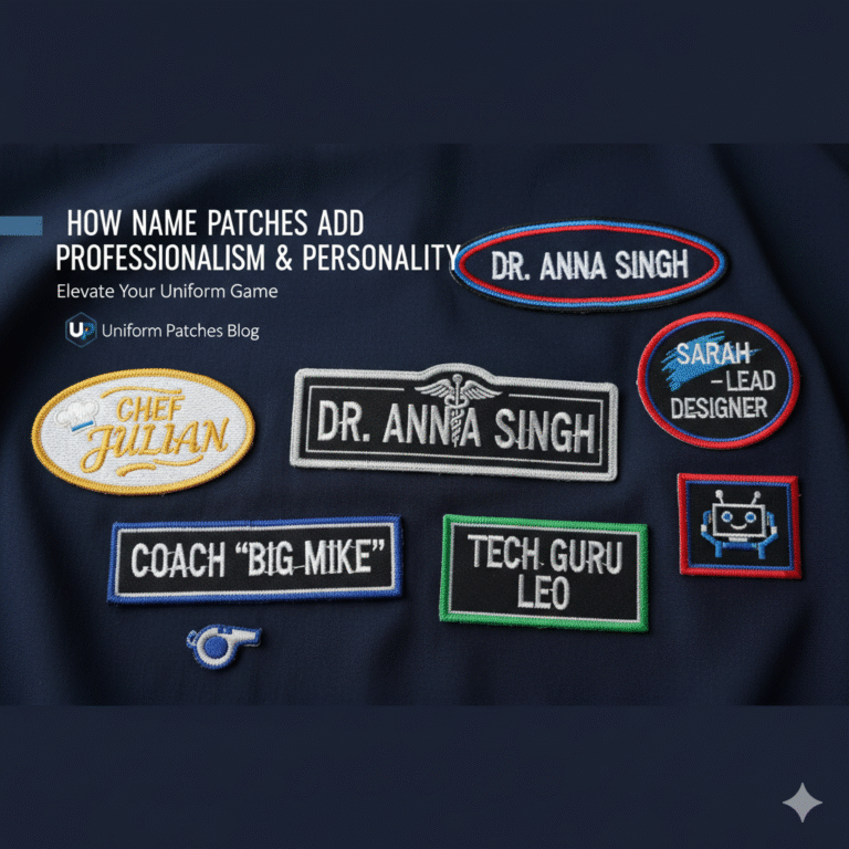 How Name Patches Add Professionalism and Personality to Any Uniform