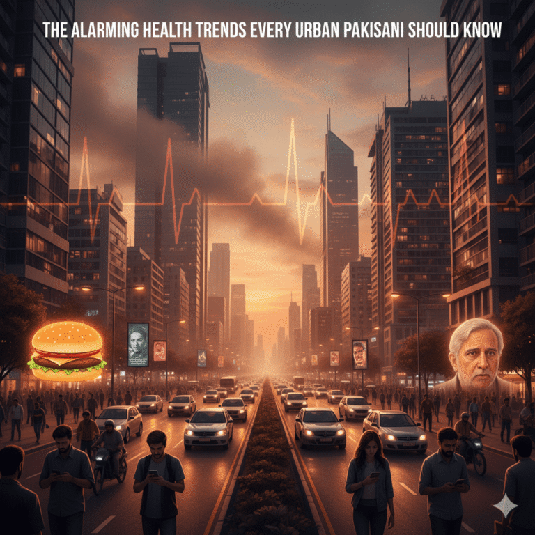 Alarming Health Trends Every Urban Pakistani