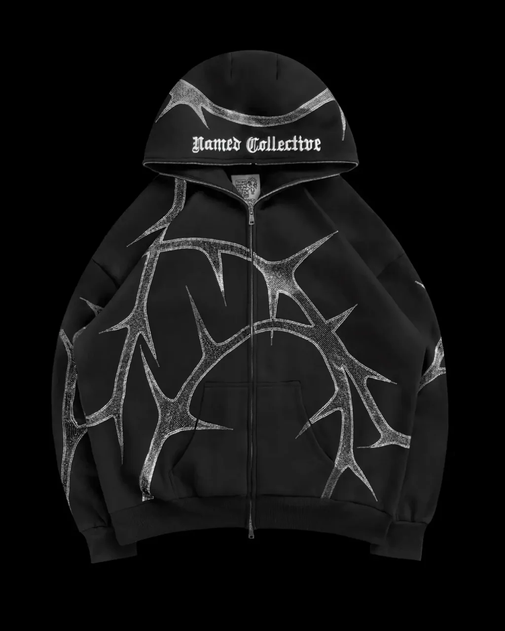 THORN-RHINESTONE-ZIP-HOODIE-BLACK-1 (2)