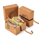 cardboard takeaway boxes