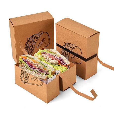 cardboard takeaway boxes
